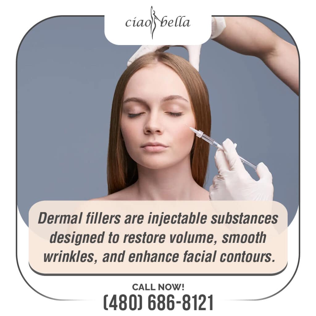 dermal filler procedure in Scottsdale